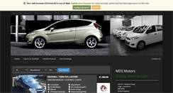 Desktop Screenshot of mdsmotors.com